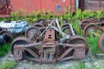 Old Truck laying on the yard